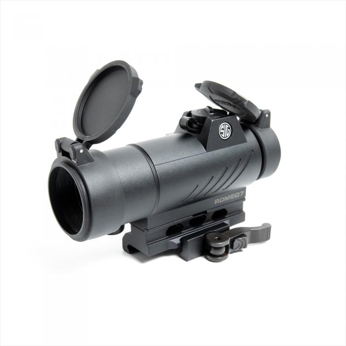 ROMEO7 FULL SIZE RED DOT SIGHT, 1X30MM, 2 MOA RED DOT, 0.5 MOA ADJ, M1913, BLACK[SIG SAUER], SOR71001