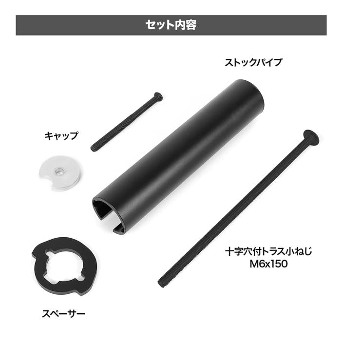 UTG PRO(R) AR15 Ops Ready S5 Fixed Stock専用 フィクスド