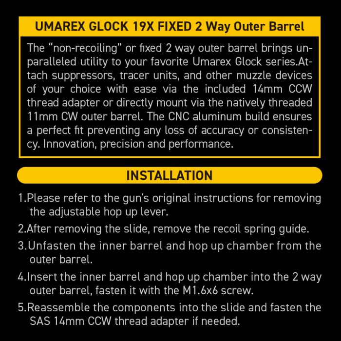 UMAREX VFC Glock 19X 