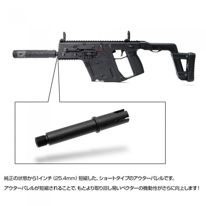 KRYTAC KRISS VECTOR ショートアウターバレル FirstFactory(ファーストファクトリー)