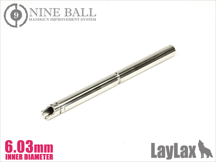Nineball Barrel 112.5mm/6.03mm Tightbore Hi Capa Gold Match