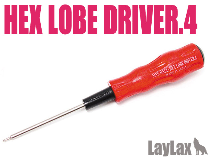 Hex Lobe Screwdriver .4